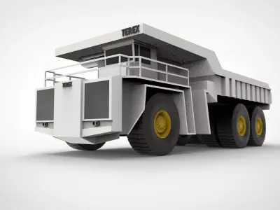 Terex MT6300AC Mining Truck 3D model
