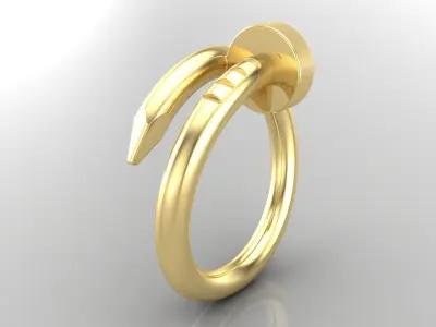 Ring M89 Women ring  Size 10 25 US 3D print model