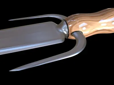 Knife 3D model 29