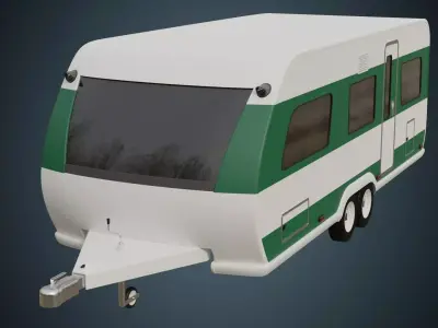 Caravan 1 Basic 3D model