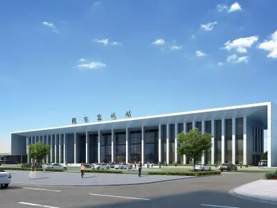 3Dmax fashion city commercial square building 423 3D model