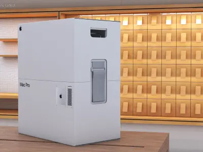 Box Mac Pro 3D model