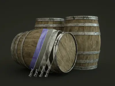 Barrel  3D model