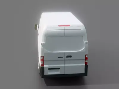 MAN TGE 2025 Panel Van  3D model