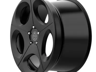 Blaque Diamond bd77 wheel  3D model
