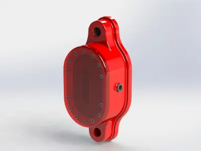 External Gear Pump Free 3D model