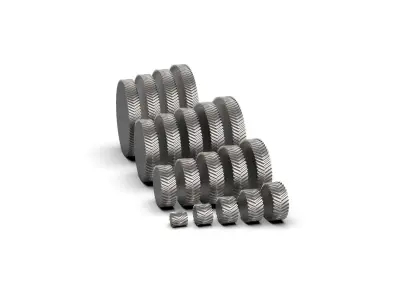 Herringbone Double Helical Gear Set 3D print model