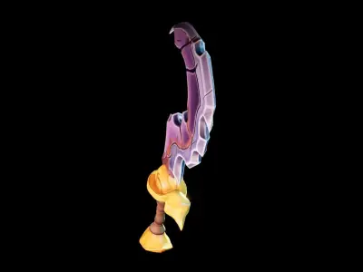 Stylize Axe Low-poly 3D model purchase