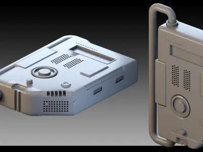 13- Sci Fi Devices 3D model