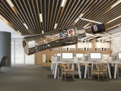 Yeni Raki Bottle 3D model