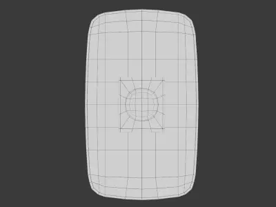 Roman gladiator shield low poly 3d model Low-poly 3D model