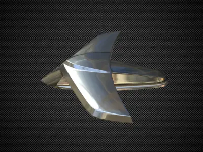 peterbilt logo 3D model by 3dlogoman