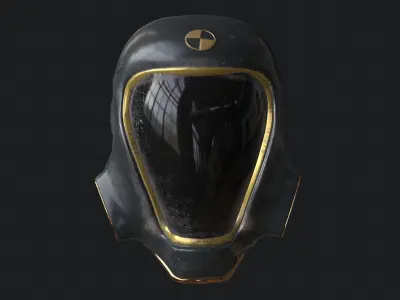 Sci-FI Helmet 3D model