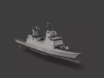 SAAR Ship 3D model