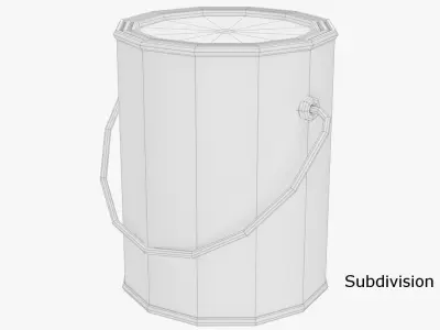 Paint Can 3D model buy