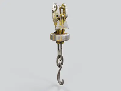 Tie Down Chain Low-poly 3D model