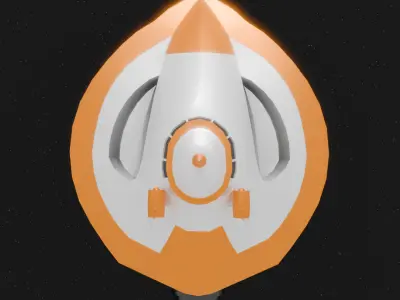 Spaceship no1 3D model