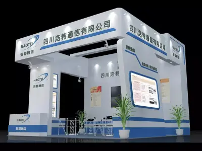 Exhibition - Area - 6X6-3DMAX2009-12 3D model