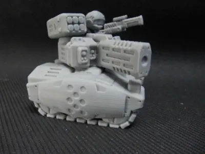 CHIBI-TECH SD -LEAH SR IV SNIPER HATCH GUNNER 3D print model
