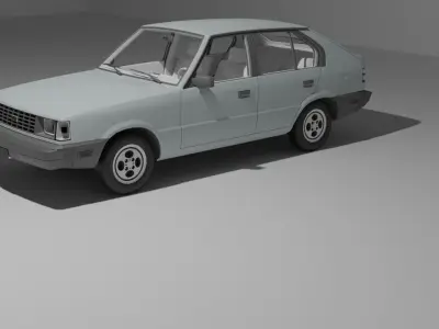 2019 Hyundai Santa Fe 3D model