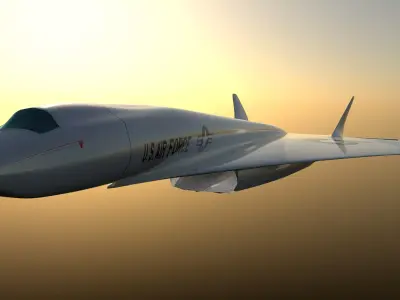 XB70 Millenium 3D model