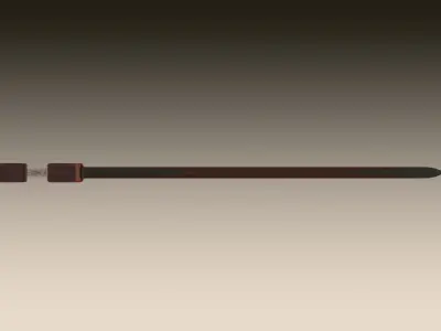 Leonid Sword Sparta Spartan King 300 Spartans Weapon Melee 3D model