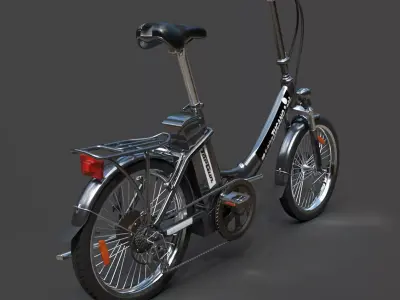 Bici Tucano E-Bike - High-Poly Urban Mobility Asset 3D model
