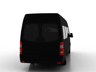 Mercedes Benz Sprinter L4H2 2015 Passenger UK 3D model