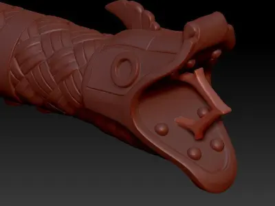 How to Train Your Dragon - Inferno  Dragon Blade 3D print model
