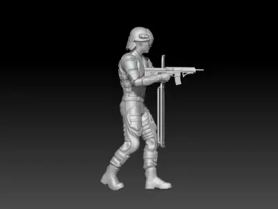 swat action figures 2025 1 3D print model