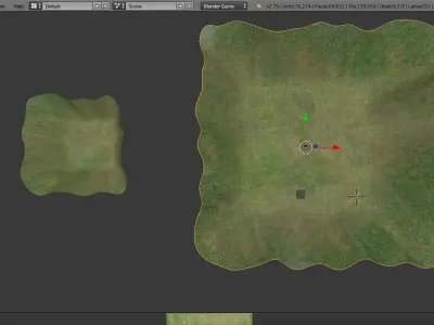 island fbx Free low-poly 3D model