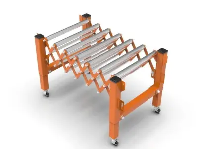 FlexiRoller Conveyor -  Material Handling Solution 3D model