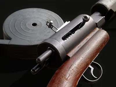 Hellriegel Low-poly 3D model