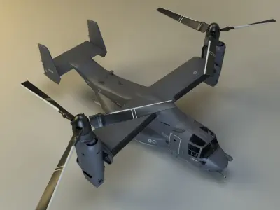 CV-22 Osprey USAF 3D model