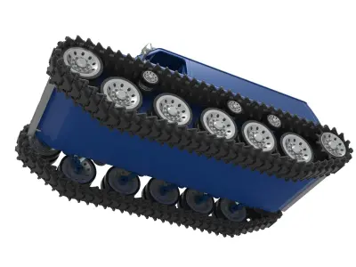 Vintage Monster tank Version 5 Scale 1 to 25 3D print model