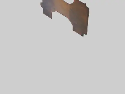 Handmade Wall Pieces Low-poly 3D model