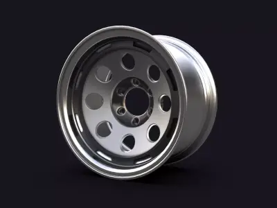 Steelie Wheel Series 2 3D model