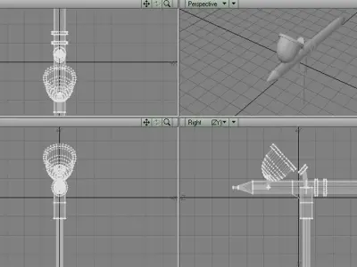 Airbrush Type 1 3D model