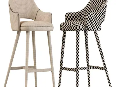 Costanza Barstool 3D model