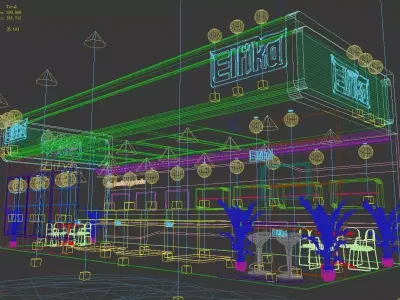 Exhibition - Area -5X12-3DMAX2009-51 3D model