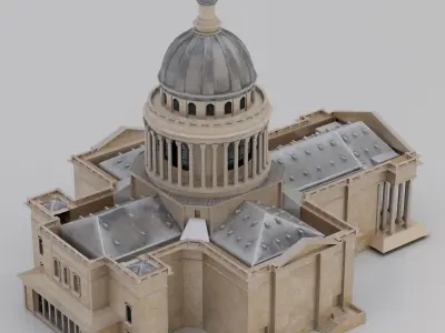 Pantheon 3D model