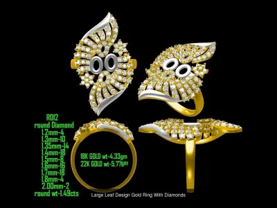 JCD 12 RING FILES 3D Model Pack