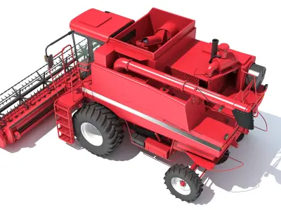 Combine Harvester 3D Models 3D model purchase