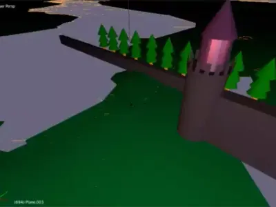 Walt Disney Pictures 2006 2011 Remake 3D model