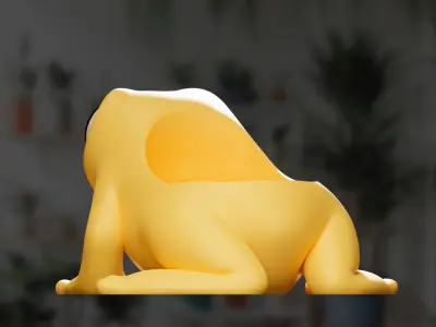 Toad - Planter - Pot 3D print model