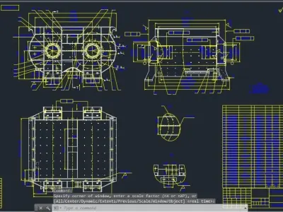 JS2000 Concrete Mixer 3D model