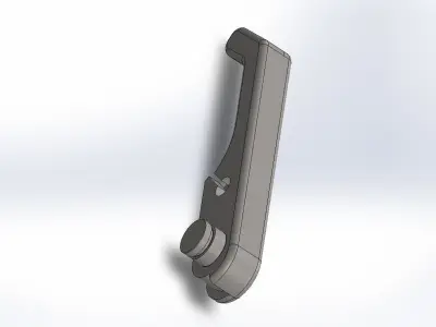 192823533 Transporter t4 hood handle 3D print model