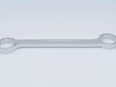 Double Ended Box Wrench Low-poly 3D model