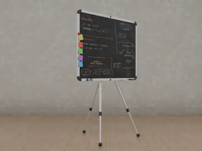  Classroom Blackboards Duo - Customizable Writing Boards 