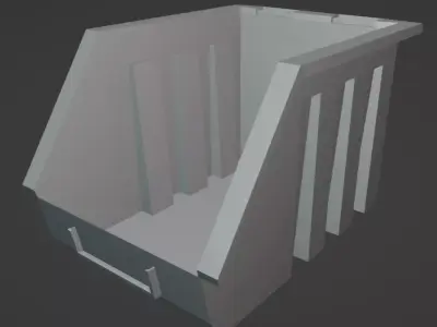 Bin for screws Free 3D model
